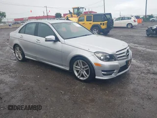 2013 Mercedes-Benz C 300 Sport with VIN WDDGF8AB8DR301537, listed as a IAAI auction lot 42456324 with 151,154 mi miles and . Bid and sale history available at DreamBid. Image 1.