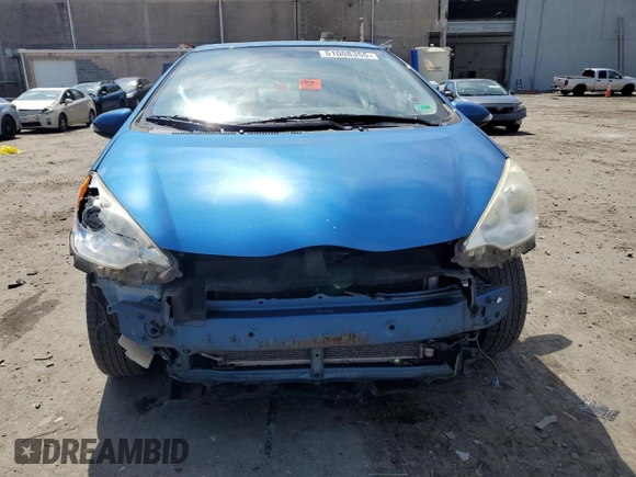 2012 Toyota Prius One with VIN JTDKDTB35C1019292, listed as a Copart auction lot 51008355 with 221,267 mi miles and Salvage Title. Bid and sale history available at carsss.com. Image 5.