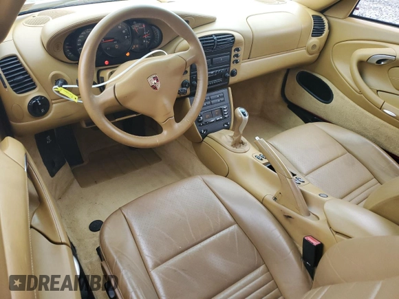2001 Porsche 911 with VIN WP0CA299X1S650564, listed as a Copart auction lot 53793015 with 15,269 mi miles and Salvage Title. Bid and sale history available at DreamBid. Image 8.