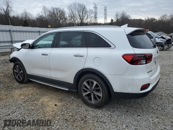 2019 Kia Sorento EX with VIN 5XYPH4A58KG501224, listed as a Copart auction lot 86305184 with Not provided miles and Non repairable. Bid and sale history available at DreamBid. Image 2.
