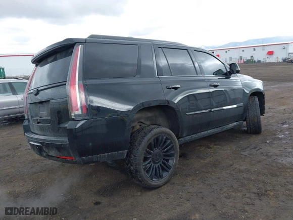 2017 Cadillac Escalade Platinum with VIN 1GYS4DKJ2HR313241, listed as a IAAI auction lot 41899875 with 108,875 mi miles. Bid and sale history available at carsss.com. Image 4.