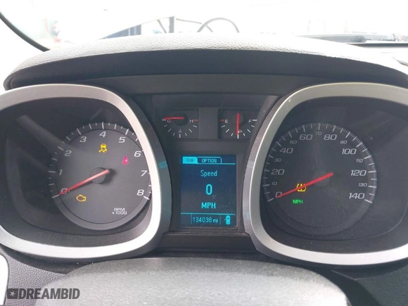 2014 Chevrolet Equinox LT with VIN 2GNALBEK4E6350173, listed as a IAAI auction lot 41897371 with 134,038 mi miles. Bid and sale history available at carsss.com. Image 7.