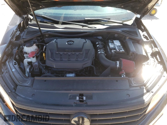 2019 Volkswagen Passat 2.0T Wolfsburg Edition with VIN 1VWLA7A30KC004687, listed as a Copart auction lot 48695815 with 77,022 mi miles and Salvage Title. Bid and sale history available at carsss.com. Image 12.
