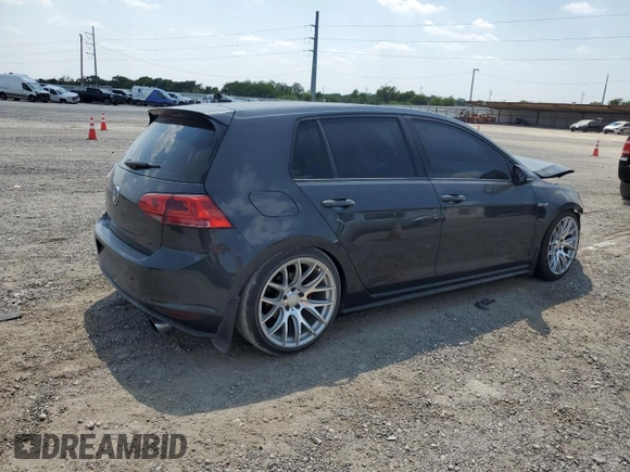 2015 Volkswagen Golf GTI S with VIN 3VW5T7AUXFM046767, listed as a Copart auction lot 68550004 with 131,022 mi miles and Salvage Title. Bid and sale history available at carsss.com. Image 3.