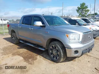 2012 Toyota Tundra with VIN 5TFDW5F1XCX268921, listed as a IAAI auction lot 42672415 with 241,637 mi miles and . Bid and sale history available at DreamBid. Image 1.