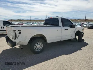 2023 Ford F-150 XL with VIN 1FTMF1CB6PKE57932, listed as a Copart auction lot 45393095 with 48,925 mi miles and Salvage Title. Bid and sale history available at carsss.com. Image 3.