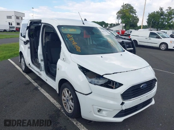 2021 Ford Transit Connect XLT with VIN NM0GS9F29M1498007, listed as a IAAI auction lot 40046420 with 79,688 mi miles and . Bid and sale history available at DreamBid. Image 1.