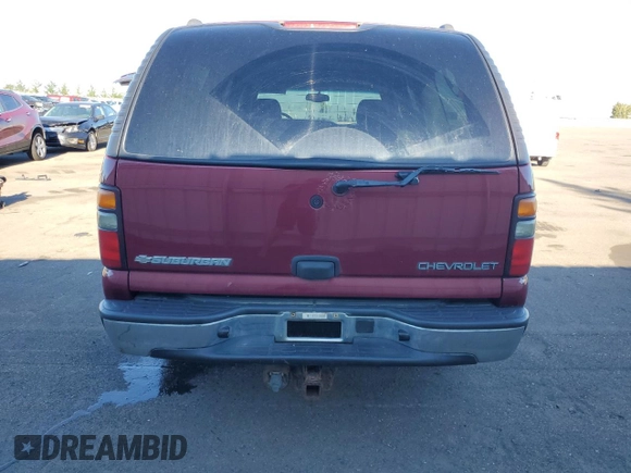 2005 Chevrolet Suburban LS with VIN 3GNFK16Z25G202509, listed as a Copart auction lot 71788974 with 156,469 mi miles and Salvage Title. Bid and sale history available at carsss.com. Image 6.