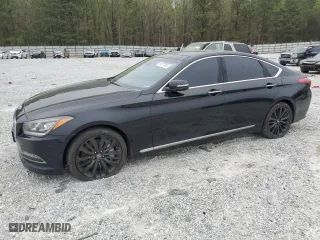 2015 Hyundai Genesis 5.0L with VIN KMHGN4JF6FU015660, listed as a Copart auction lot 51577055 with 132,891 mi miles and Clean Title. Bid and sale history available at carsss.com. Image 1.
