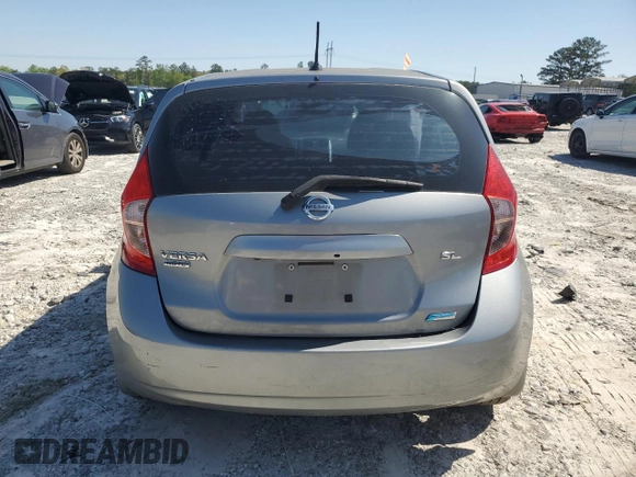 2014 Nissan Note SV with VIN 3N1CE2CP9EL354342, listed as a Copart auction lot 52324215 with 116,630 mi miles and Salvage Title. Bid and sale history available at DreamBid. Image 6.