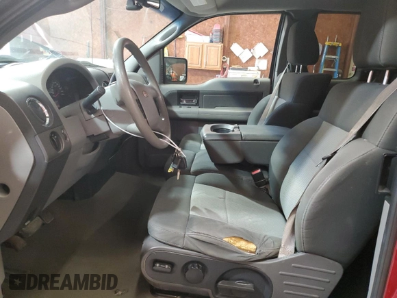 2007 Ford F-150 XLT with VIN 1FTPX14V57FB83733, listed as a Copart auction lot 53819235 with 163,265 mi miles and Clean Title. Bid and sale history available at carsss.com. Image 7.