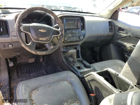 2020 Chevrolet Colorado 2WD Work Truck with VIN 1GCGSBEA3L1239241, listed as a Copart auction lot 84251014 with 168,969 mi miles and Salvage Title. Bid and sale history available at carsss.com. Image 8.