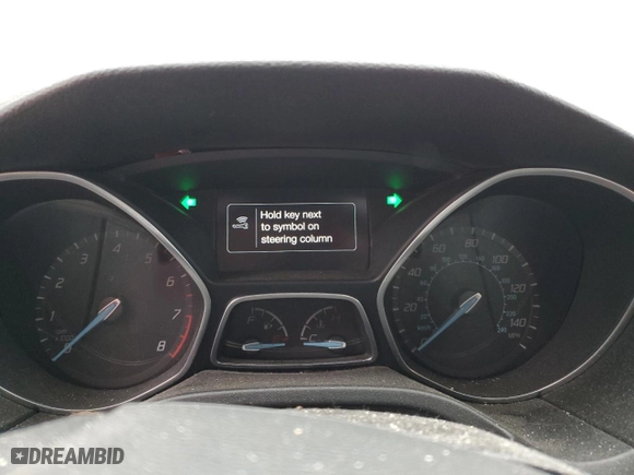2014 Ford Focus Titanium with VIN 1FADP3J23EL271306, listed as a Copart auction lot 44318705 with 0 mi miles and Salvage Title. Bid and sale history available at carsss.com. Image 9.