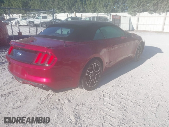 2017 Ford Mustang EcoBoost Premium z VIN 1FATP8UH6H5239273, wystawiony jako IAAI lot #41684562 z przebiegiem 106 222 mil mil oraz . Historia ofert i sprzedaży dostępna na DreamBid. Obrazek 4.