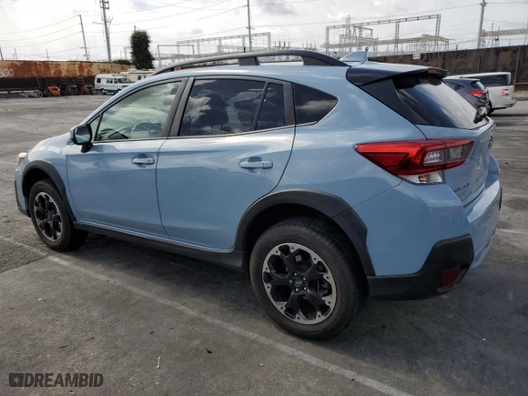 2022 Subaru Crosstrek Premium with VIN JF2GTAEC3NH255119, listed as a Copart auction lot 47651995 with 14,844 mi miles and Salvage Title. Bid and sale history available at carsss.com. Image 2.
