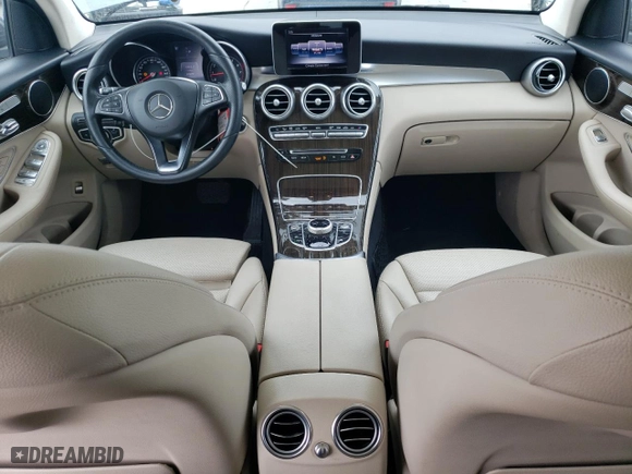 2017 Mercedes-Benz GLC with VIN WDC0G4JB8HV009492, listed as a Copart auction lot 44353045 with NaN miles and Salvage Title. Bid and sale history available at carsss.com. Image 8.