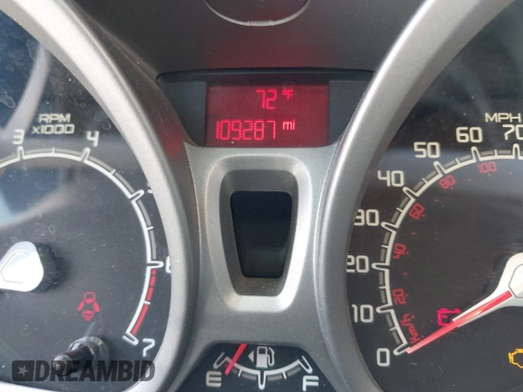 2011 Ford Fiesta SE with VIN 3FADP4BJ3BM122626, listed as a IAAI auction lot 42100151 with 109,287 mi miles and . Bid and sale history available at DreamBid. Image 7.