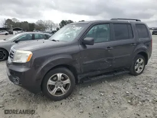2012 Honda Pilot EX-L with VIN 5FNYF3H54CB025508, listed as a Copart auction lot 47423795 with 201,804 mi miles and Non Repairable. Bid and sale history available at carsss.com. Image 1.