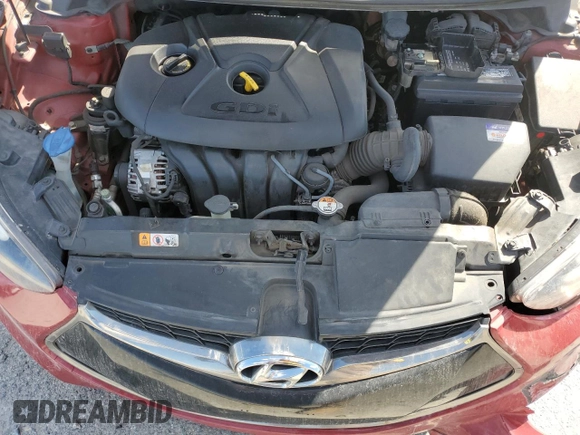 2014 Hyundai Elantra Coupe with VIN KMHDH6AH8EU029579, listed as a Copart auction lot 76480534 with 210,631 mi miles and Salvage Title. Bid and sale history available at carsss.com. Image 12.