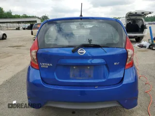 2017 Nissan Note SV with VIN 3N1CE2CP9HL365362, listed as a Copart auction lot 54353235 with Not provided miles and Salvage title. Bid and sale history available at DreamBid. Image 6.