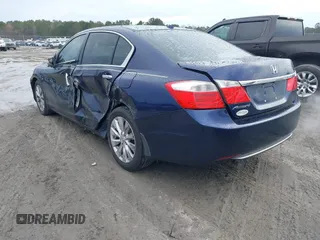 2013 Honda Accord Sdn EX-L with VIN 1HGCR2F88DA177330, listed as a IAAI auction lot 41418526 with 106,438 mi miles. Bid and sale history available at carsss.com. Image 3.