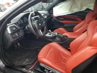 2018 BMW M4 with VIN WBS4Y9C53JAC86052, listed as a Copart auction lot 37065443 with 14,598 mi miles. Bid and sale history available at carsss.com. Image 7.