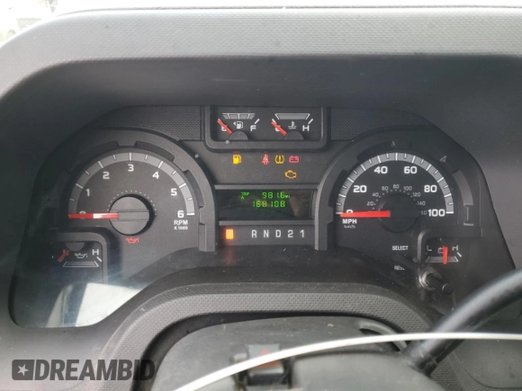 2014 Ford Econoline Cargo Commercial with VIN 1FTNE2EL6EDA20906, listed as a Copart auction lot 42814765 with 168,108 mi miles and Clean title. Bid and sale history available at DreamBid. Image 9.