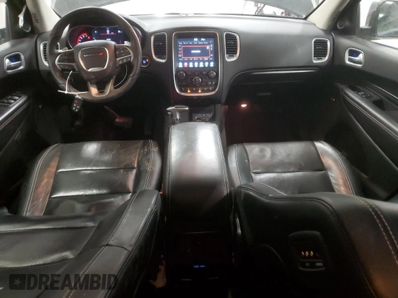 2018 Dodge Durango Citadel Anodized Platinum with VIN 1C4RDJEGXJC182877, listed as a Copart auction lot 83068134 with 84,545 mi miles and Salvage title. Bid and sale history available at DreamBid. Image 8.