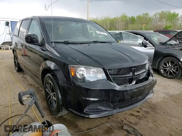 2015 Dodge Grand Caravan American Value with VIN 2C4RDGBG6FR659777, listed as a Copart auction lot 53847385 with 176,802 mi miles and Salvage Title. Bid and sale history available at DreamBid. Image 14.