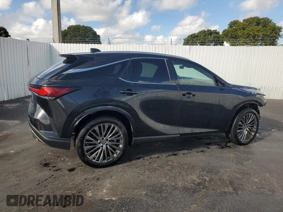 2023 Lexus RX with VIN 2T2BAMBA3PC004378, listed as a Copart auction lot 52014605 with 18,608 mi miles and Clean Title. Bid and sale history available at carsss.com. Image 3.