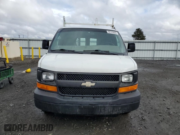 2008 Chevrolet Express Cargo with VIN 1GCFG15X381122844, listed as a Copart auction lot 48743495 with 215,815 mi miles and Clean title. Bid and sale history available at DreamBid. Image 5.