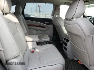 2017 Acura MDX Sport Hybrid w/Advance Pkg with VIN 5FRYD7H71HB000196, listed as a Copart auction lot 75695694 with 0 mi miles and Salvage Title. Bid and sale history available at carsss.com. Image 11.