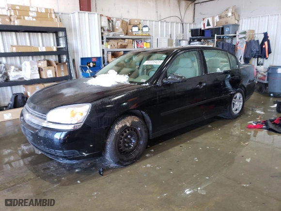 2005 Chevrolet Malibu with VIN 1G1ZS52F15F138000, listed as a Copart auction lot 88006425 with 0 mi miles and Salvage Title. Bid and sale history available at carsss.com. Image 1.