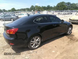 2008 Lexus IS 250 with VIN JTHCK262X85021706, listed as a IAAI auction lot 42614921 with 219,896 mi miles and . Bid and sale history available at DreamBid. Image 4.