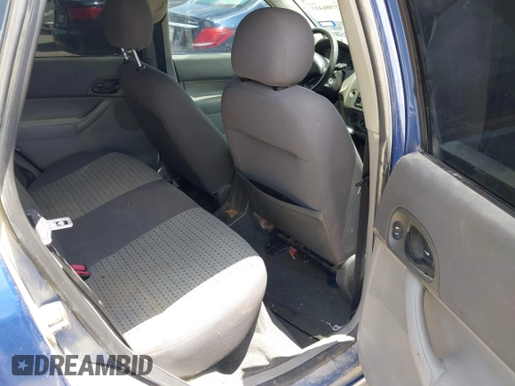 2005 Ford Focus S with VIN 1FAFP34N65W158687, listed as a IAAI auction lot 42706418 with Not provided miles and . Bid and sale history available at DreamBid. Image 8.