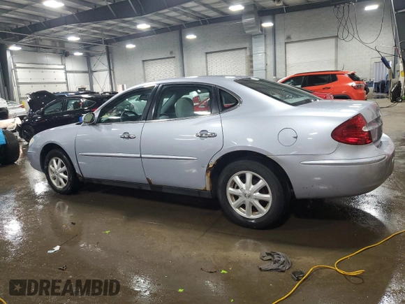 2005 Buick LaCrosse CX z VIN 2G4WC532151340762, wystawiony jako Copart lot #56986835 z przebiegiem 191 226 mil mil oraz Szkoda całkowita • Salvage title. Historia ofert i sprzedaży dostępna na DreamBid. Obrazek 2.