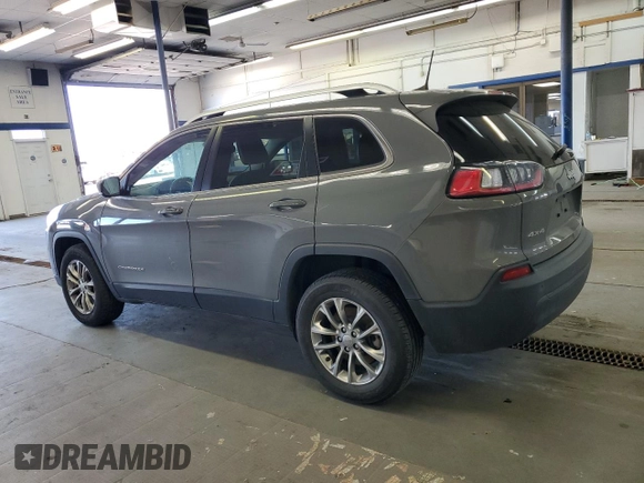 2021 Jeep Cherokee Latitude Plus with VIN 1C4PJMLB5MD166948, listed as a Copart auction lot 55790705 with 60,015 mi miles and Salvage title. Bid and sale history available at DreamBid. Image 2.