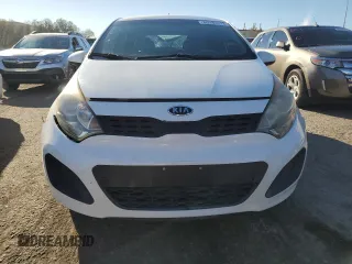 2012 Kia Rio LX with VIN KNADM5A30C6039861, listed as a Copart auction lot 80393173 with 114,773 mi miles and Salvage Title. Bid and sale history available at carsss.com. Image 5.