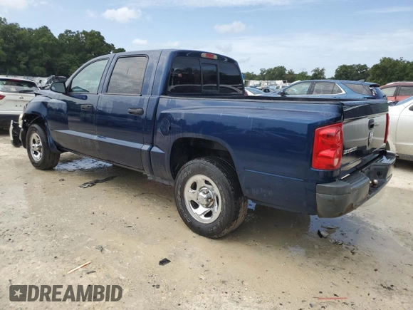2006 Dodge Dakota ST with VIN 1D7HE28K16S505201, listed as a Copart auction lot 70400104 with 112,803 mi miles and Salvage Title. Bid and sale history available at carsss.com. Image 2.