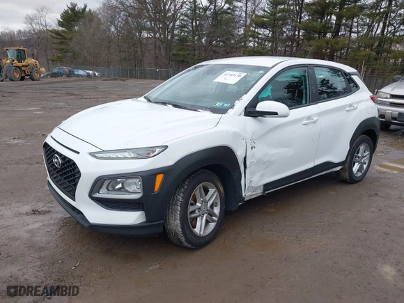 2021 Hyundai Kona SE with VIN KM8K1CAAXMU745573, listed as a IAAI auction lot 41743170 with 49,328 mi miles. Bid and sale history available at carsss.com. Image 18.