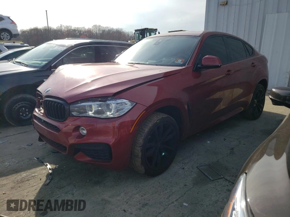 2017 BMW X6 xDrive35i with VIN 5UXKU2C33H0U29884, listed as a Copart auction lot 46465493 with 85,652 mi miles. Bid and sale history available at carsss.com. Image 1.