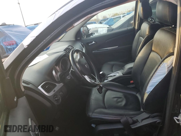 2013 Dodge Journey R/T with VIN 3C4PDDFG6DT724444, listed as a Copart auction lot 76496624 with 283,593 mi miles and Clean title. Bid and sale history available at DreamBid. Image 7.