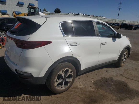 2022 Kia Sportage LX with VIN KNDPM3AC3N7017175, listed as a Copart auction lot 48300815 with 59,478 mi miles and Salvage Title. Bid and sale history available at carsss.com. Image 3.