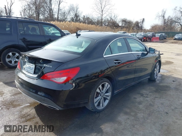 2019 Mercedes-Benz CLA 250 with VIN WDDSJ4GB7KN707306, listed as a IAAI auction lot 41435146 with 56,730 mi miles and . Bid and sale history available at DreamBid. Image 4.