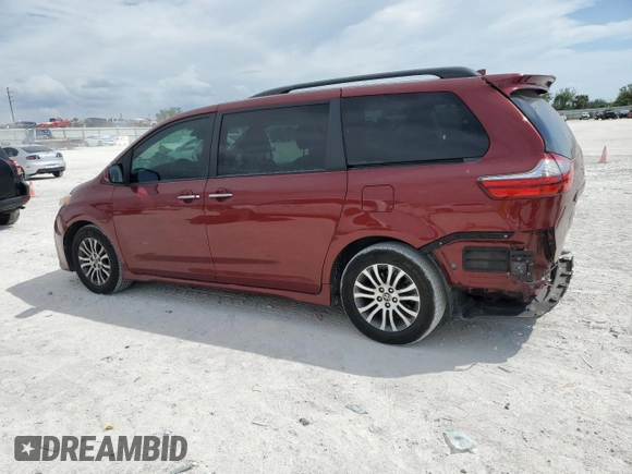 2020 Toyota Sienna XLE Auto Access Seat with VIN 5TDYZ3DC1LS076553, listed as a Copart auction lot 50412065 with 142,155 mi miles and Salvage Title. Bid and sale history available at carsss.com. Image 2.