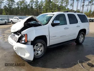 2007 Chevrolet Tahoe LTZ z VIN 1GNFC13017R274386, wystawiony jako Copart lot #43416045 z przebiegiem 220 914 mil mil oraz Szkoda całkowita • Salvage title. Historia ofert i sprzedaży dostępna na DreamBid. Obrazek 1.