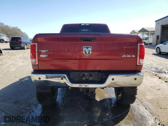 2013 Ram 2500 Laramie with VIN 3C6UR5NL1DG609887, listed as a Copart auction lot 46000765 with 245,573 mi miles and Salvage Title. Bid and sale history available at carsss.com. Image 6.