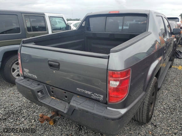 2011 Honda Ridgeline RT with VIN 5FPYK1F25BB008666, listed as a Copart auction lot 74420454 with 0 mi miles and Non Repairable. Bid and sale history available at carsss.com. Image 6.