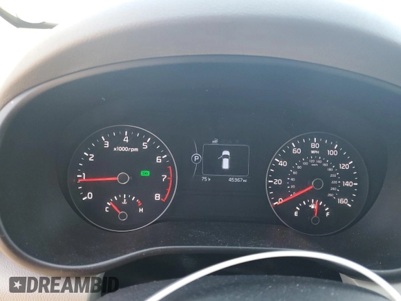2018 Kia Sportage EX с VIN KNDPNCACXJ7353798, выставлен на аукционе Copart как лот 58032295 с пробегом 45 367 миль миль и Списание • Salvage title. История ставок и продаж доступна на DreamBid. Изображение 9.