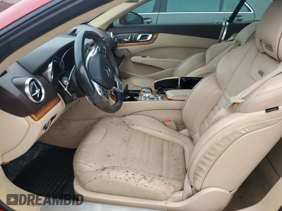 2014 Mercedes-Benz SL 63 AMG with VIN WDDJK7EAXEF029105, listed as a Copart auction lot 75639724 with Not provided miles and Non repairable. Bid and sale history available at DreamBid. Image 7.